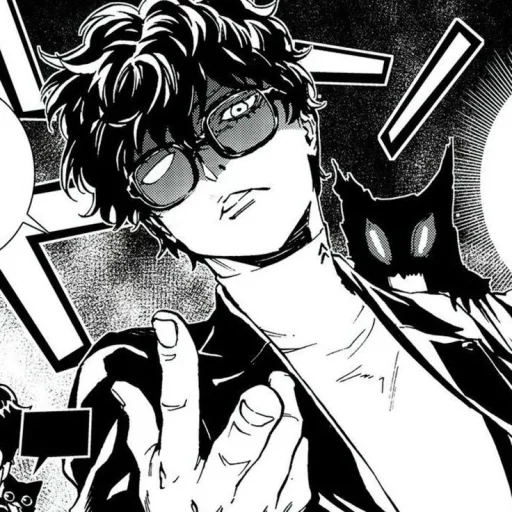 👿 Стикер «phantom thieves» для Telegram