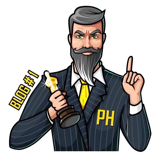 🔝 Стикер «Cryptoblog» для Telegram