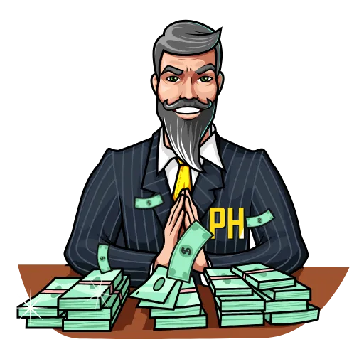 💰 Стикер «Cryptoblog» для Telegram