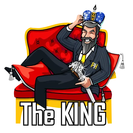 👑 Стикер «Cryptoblog» для Telegram