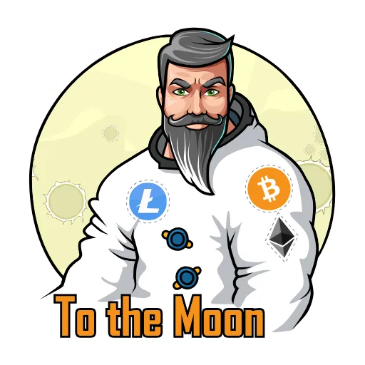 🚀 Стикер «Cryptoblog» для Telegram