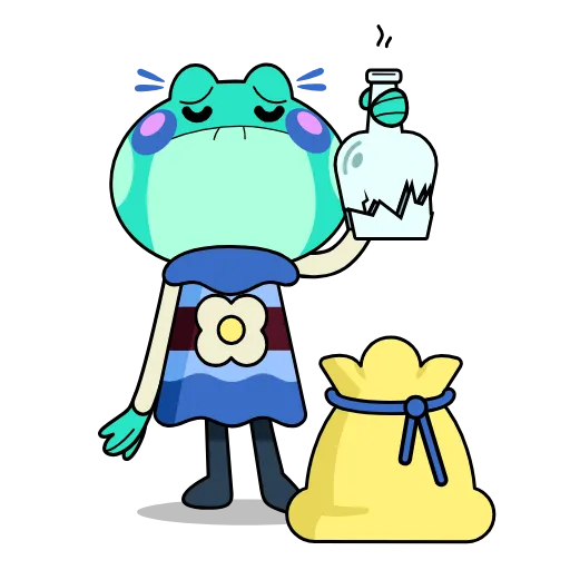 🥲 Стикер «Phibi The Scholar» для Telegram