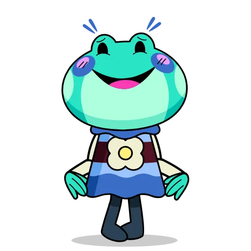 🙏 Стикер «Phibi The Scholar» для Telegram