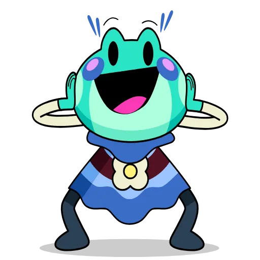 😮 Стикер «Phibi The Scholar» для Telegram