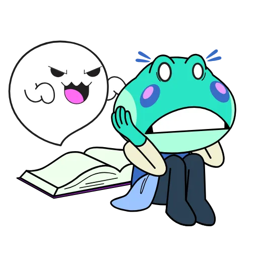 😨 Стикер «Phibi The Scholar» для Telegram