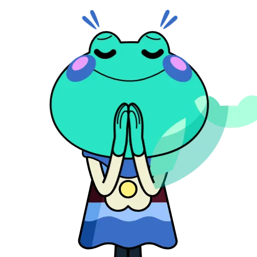👏 Стикер «Phibi The Scholar» для Telegram
