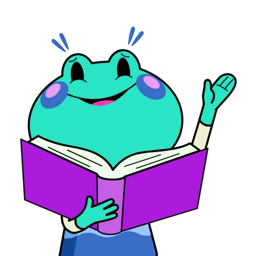 👋 Стикер «Phibi The Scholar» для Telegram