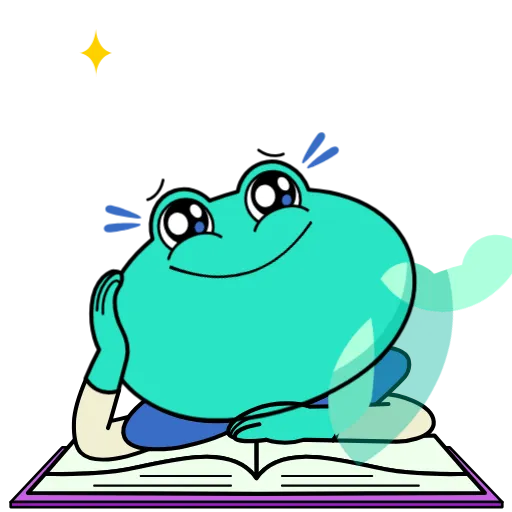 😃 Стикер «Phibi The Scholar» для Telegram