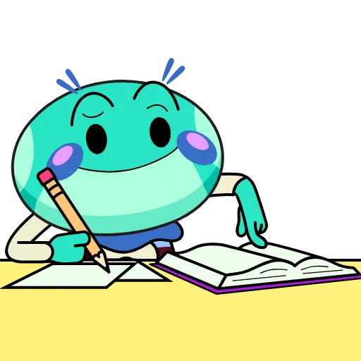 👨‍🎓 Стикер «Phibi The Scholar» для Telegram