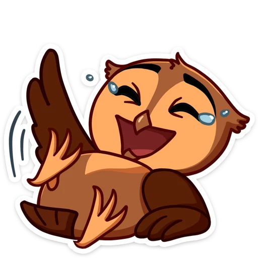 😂 Стикер «Phil • Совёнок Фил» для Telegram