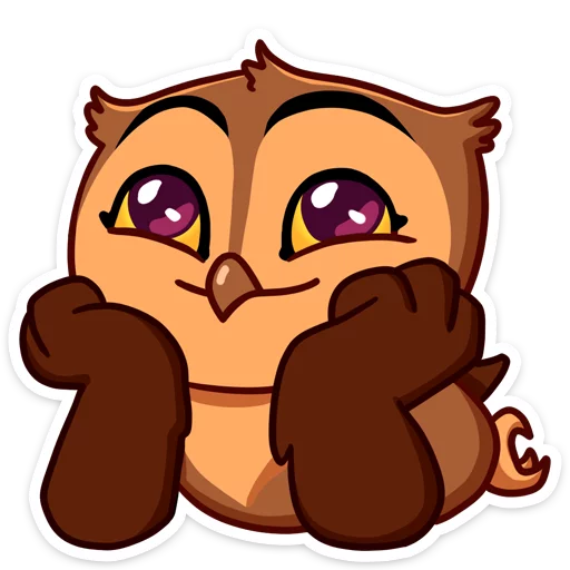 🤩 Стикер «Phil • Совёнок Фил» для Telegram