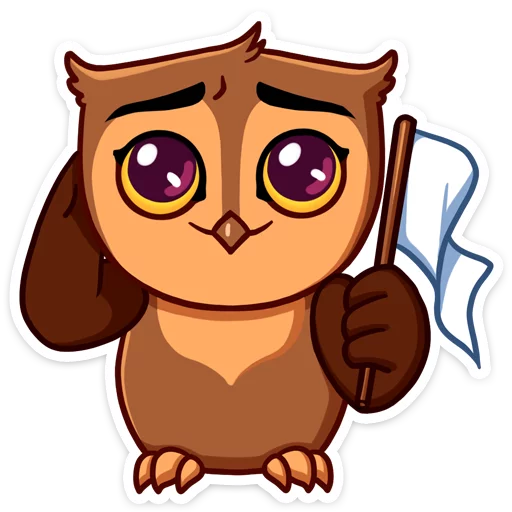 🙄 Стикер «Phil • Совёнок Фил» для Telegram
