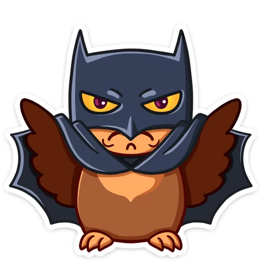 😤 Стикер «Phil • Совёнок Фил» для Telegram