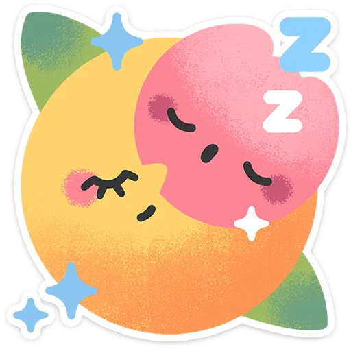 😴 Стикер «Пашка-Тюльпашка» для Telegram