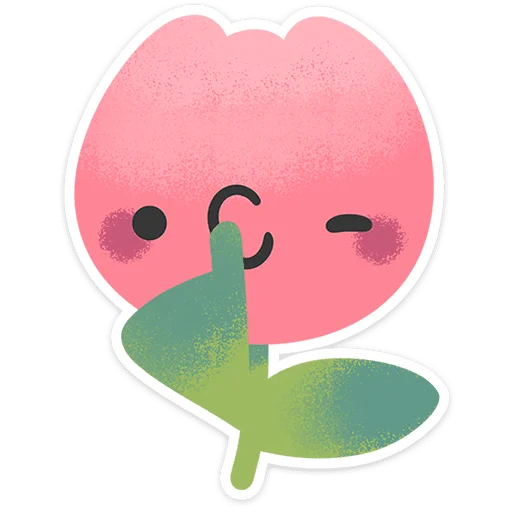 🌸 Стикер «Пашка-Тюльпашка» для Telegram