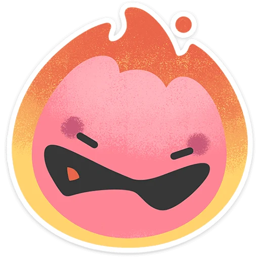 😠 Стикер «Пашка-Тюльпашка» для Telegram