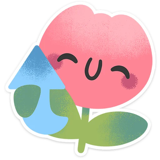 🌸 Стикер «Пашка-Тюльпашка» для Telegram