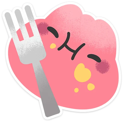 🍴 Стикер «Пашка-Тюльпашка» для Telegram
