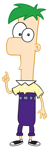 👋 Стикер «Phineas y Ferb» для Telegram