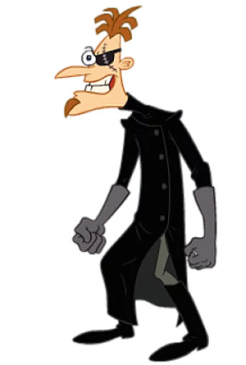 👀 Стикер «Phineas y Ferb» для Telegram