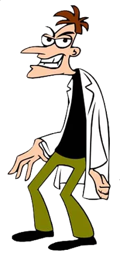 😁 Стикер «Phineas y Ferb» для Telegram