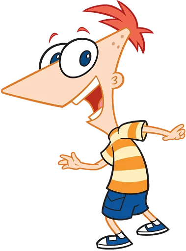💁 Стикер «Phineas y Ferb» для Telegram