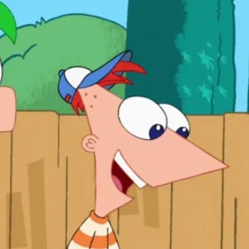 😐 Стикер «Phineas And Ferb» для Telegram