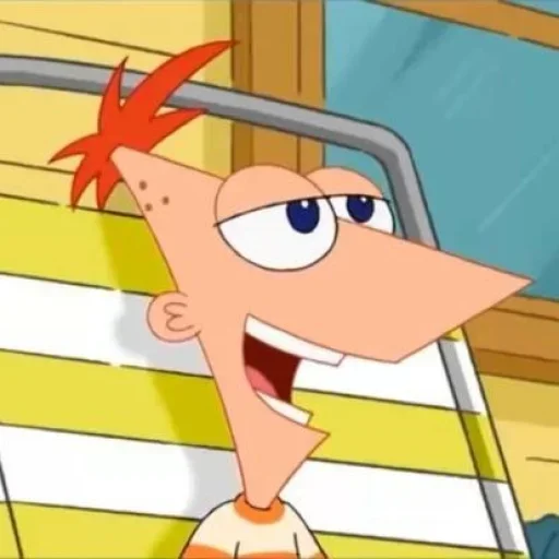 😐 Стикер «Phineas And Ferb» для Telegram