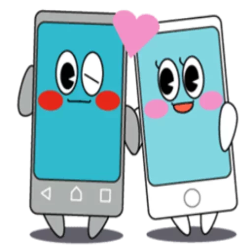 Стикерпак Phone Emotions для Telegram
