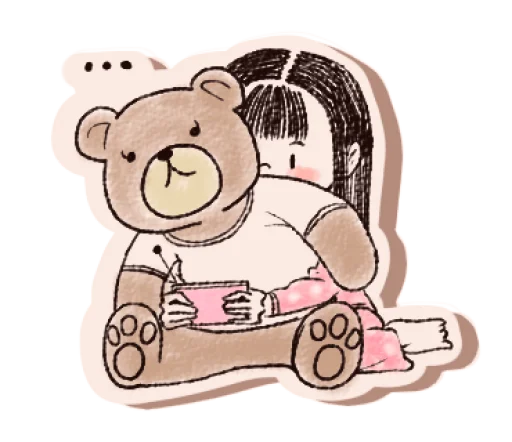 🧸 Стикер «Phone Life» для Telegram