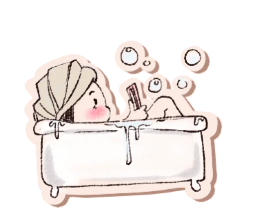 🛁 Стикер «Phone Life» для Telegram