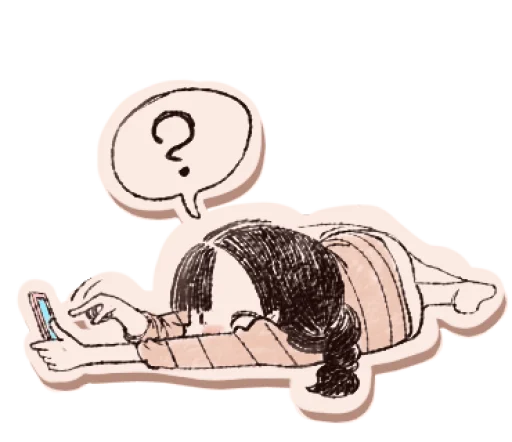 🤔 Стикер «Phone Life» для Telegram