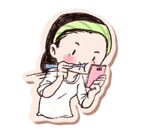 🦷 Стикер «Phone Life» для Telegram
