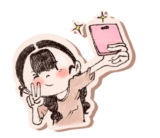 ✌️ Стикер «Phone Life» для Telegram