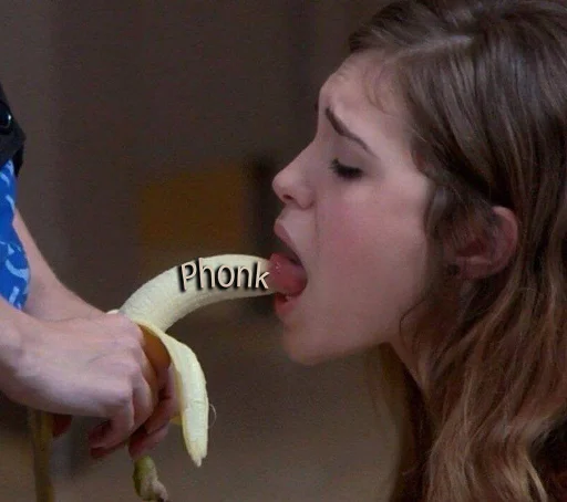 🍌 Стикер «Phonker» для Telegram