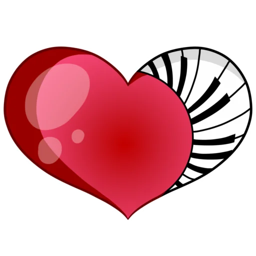 💗 Стикер «PianoGirl» для Telegram