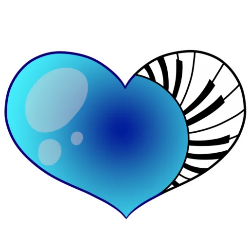 💙 Стикер «PianoGirl» для Telegram