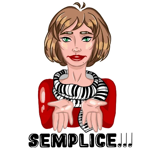 😐 Стикер «PianoGirl» для Telegram