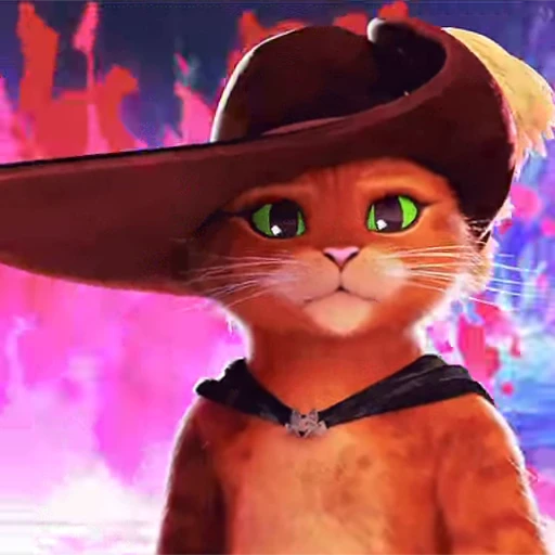 🙀 Стикер «Puss in Boots» для Telegram