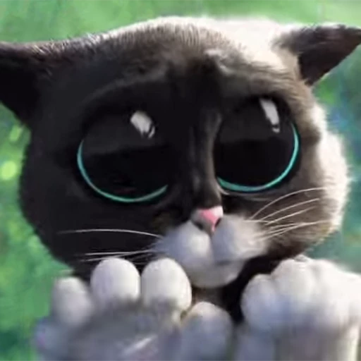 👀 Стикер «Puss in Boots» для Telegram