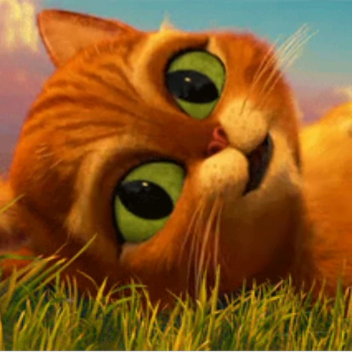 🥹 Стикер «Puss in Boots» для Telegram