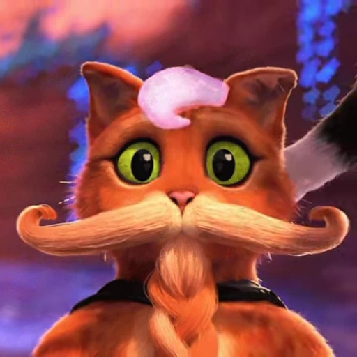 🧔‍♂️ Стикер «Puss in Boots» для Telegram