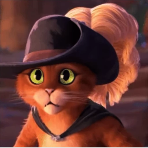 😊 Стикер «Puss in Boots» для Telegram
