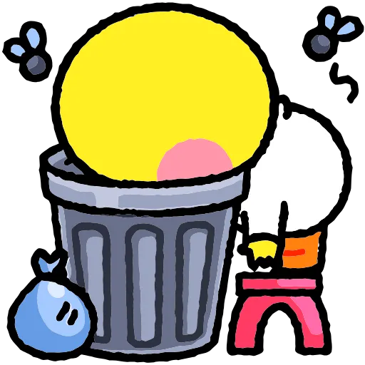 🗑 Эмодзи «Пибо» для Telegram