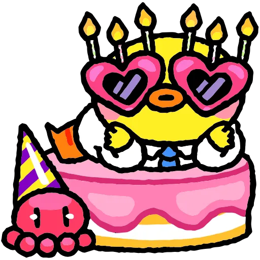 🎂 Эмодзи «Пибо» для Telegram