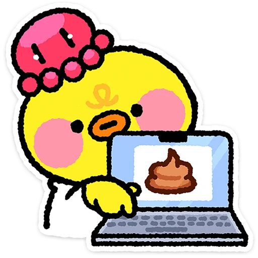 🐥 Стикер «Пибо» для Telegram