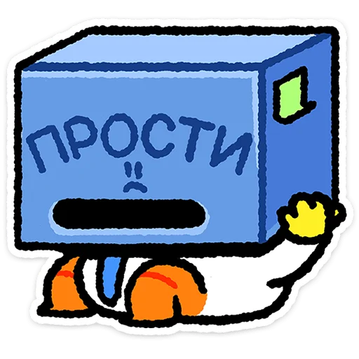 🐥 Стикер «Пибо» для Telegram