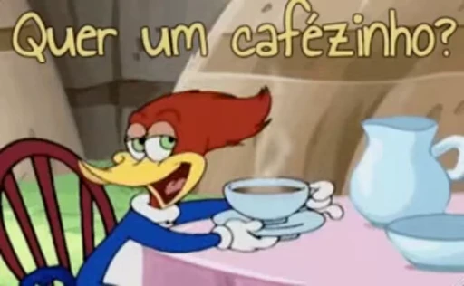 ☕ Стикер «Pica-Pau 2» для Telegram