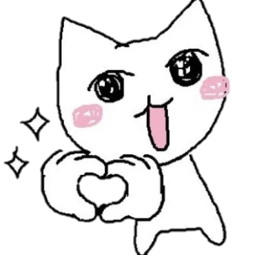 ♥ Стикер «пикчи и коти» для Telegram