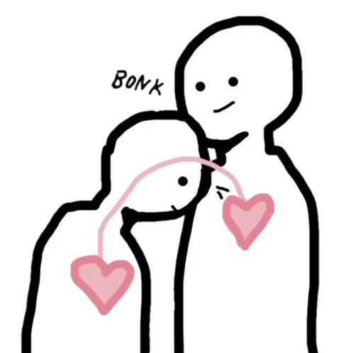 💘 Стикер «пикчи и коти» для Telegram